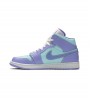 Кроссовки Jordan 1 Mid Purple Aqua