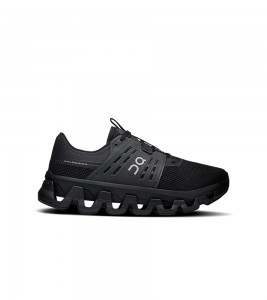 On Running Cloudswift Black Silver