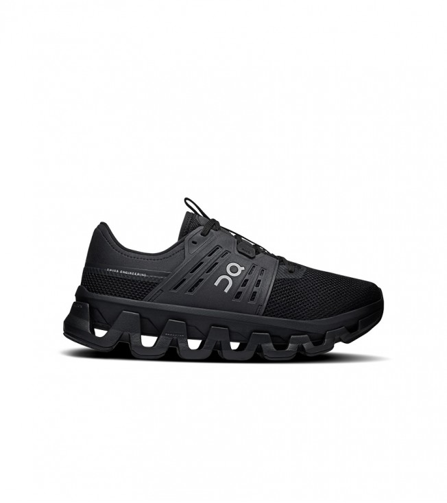 On Running Cloudswift Black Silver
