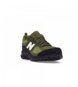 New Balance 2002R The Basement Olive Black - Фото №2