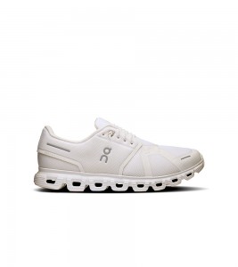 On Running Cloud 6 Wide White White