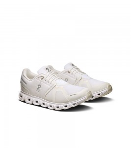 On Running Cloud 6 Wide White White - Фото №2