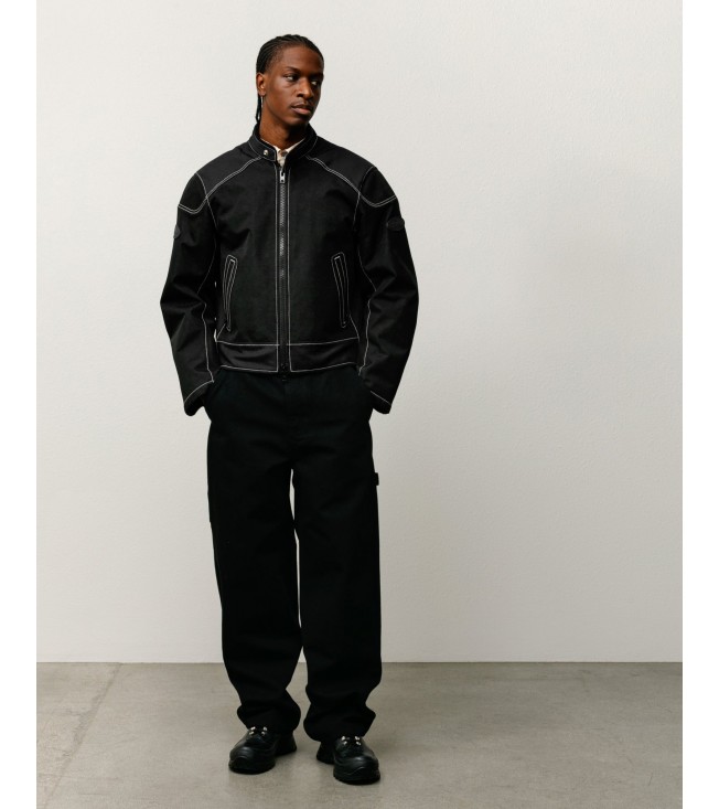 Куртка Stussy Moto Jacket Black
