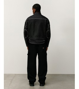 Куртка Stussy Moto Jacket Black - Фото №2