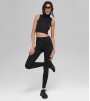 Топ Alo Yoga Seamless Two Tone Black