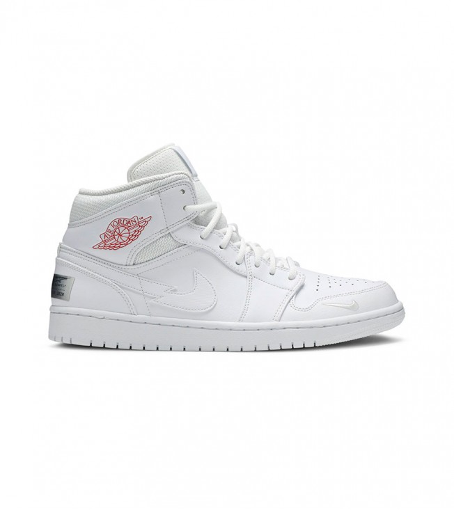 Кроссовки Air Jordan 1 Mid SE Nike Swoosh On Tour