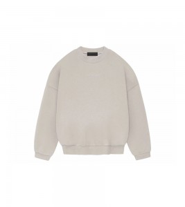 Свитшот Fear of God Essentials Crewneck Silver Cloud