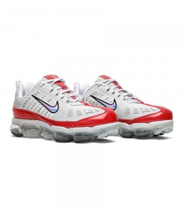 Nike Air Vapormax 360 Grey Red - Фото №2