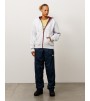 Худи Stussy Double Faced Zip Hoodie Ash Heather