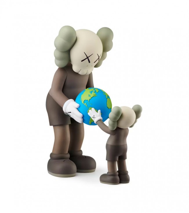 KAWS THE PROMISE Vinyl Figure Brown
