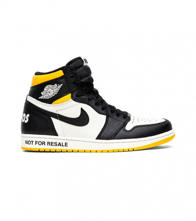 Кроссовки Jordan 1 Retro High "Not for Resale" Varsity Maize
