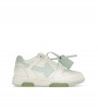 OFF-WHITE Out Of Office OOO Low Tops White Mint