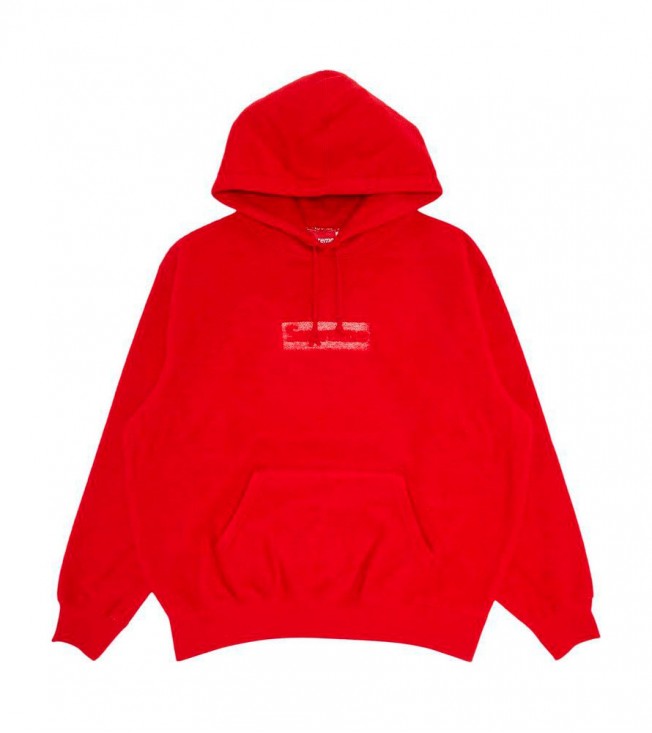 Худи Supreme Inside Out Box Logo Hooded Sweatshirt Red