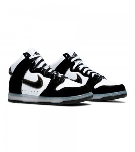 Nike Dunk High Slam Jam White Black - Фото №2