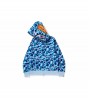 Худи BAPE Big ABC Camo Shark Full Zip Hoodie Blue