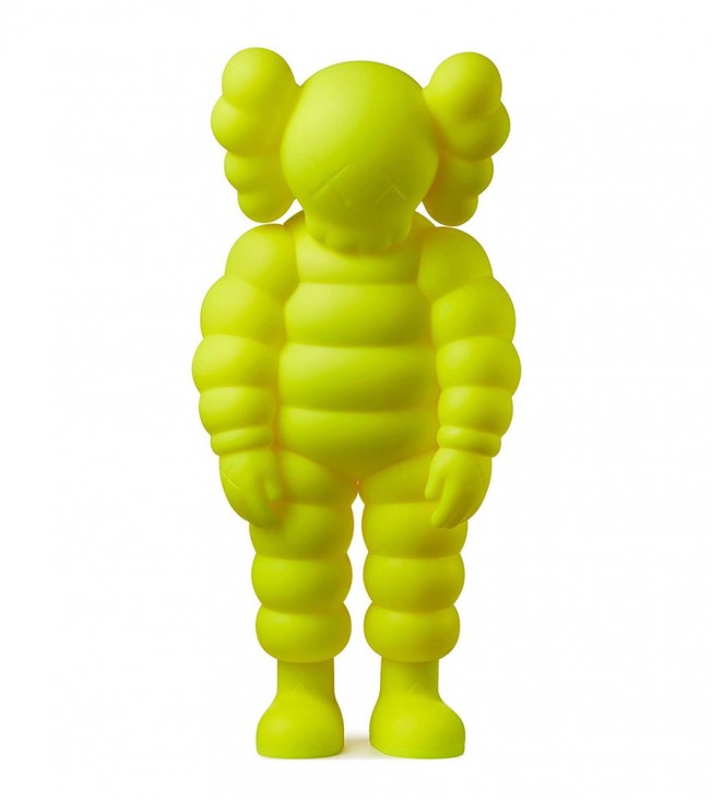 KAWS What Party Figure Yellow 28 см