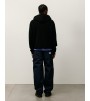 Свитер Stussy Waffle Cashmere Zip Hood Sweater Black