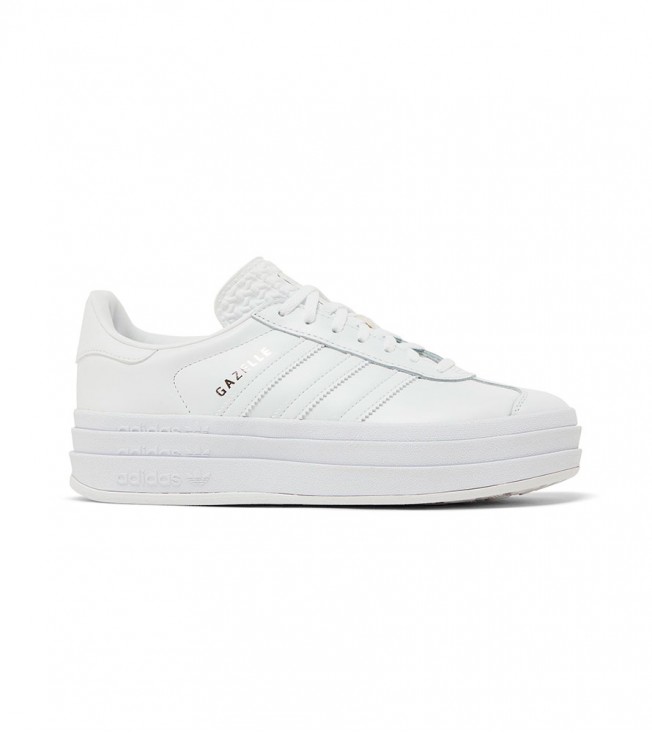 adidas Gazelle Bold Triple White WMNS