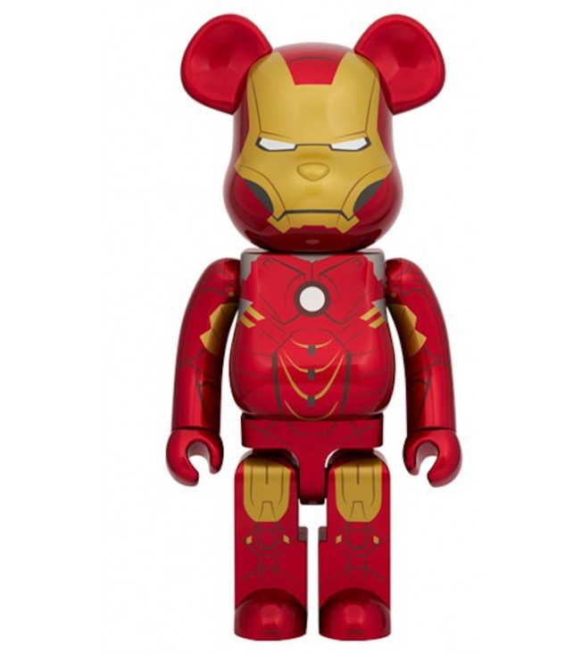 Bearbrick The Infinity Saga Iron Man Mark IV 1000% 