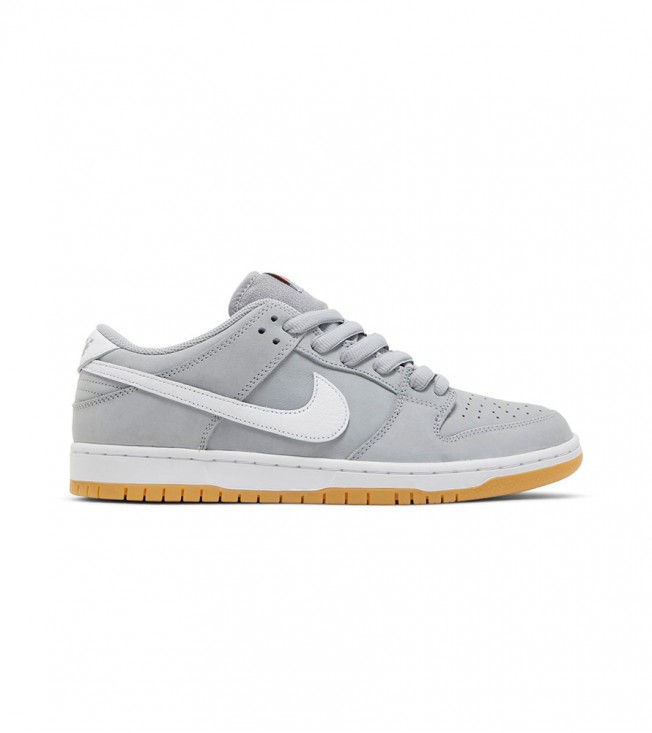 Nike SB Dunk Low Pro ISO Orange Label Wolf Grey Gum