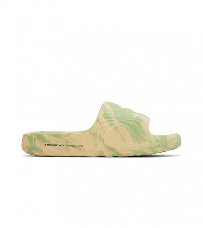 adidas Adilette 22 Slides Magic Lime St Desert Sand