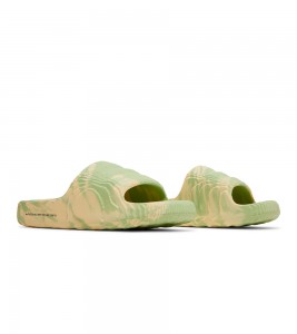 adidas Adilette 22 Slides Magic Lime St Desert Sand - ???? ?20