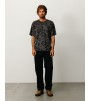Футболка Stussy Lazy Floral Tee Vintage Black