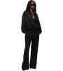 Куртка Fear Of God Essentials Black Holiday Faux-Suede Fleece Vintage Track Jacket
