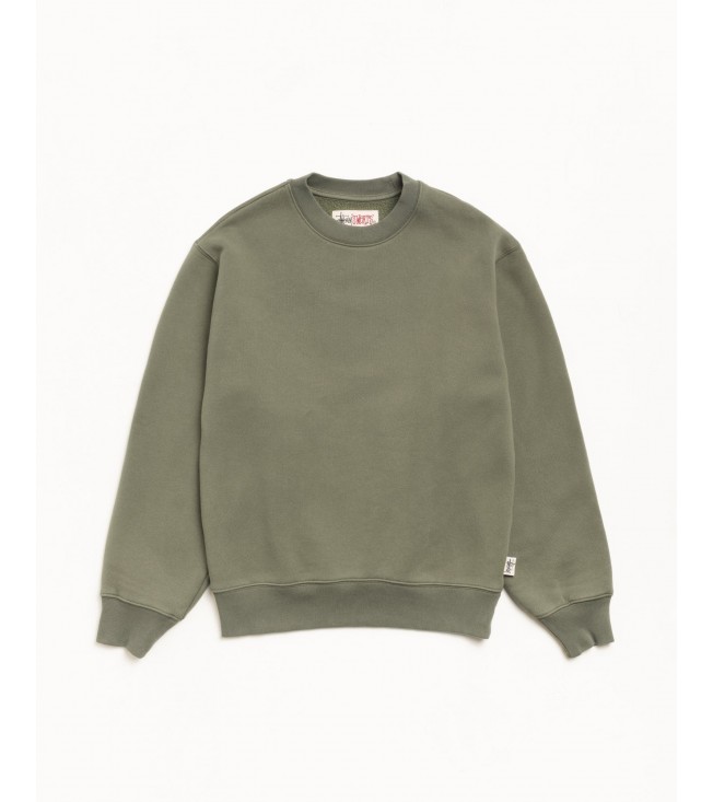 Свитшот Stussy Fleece Crew Green