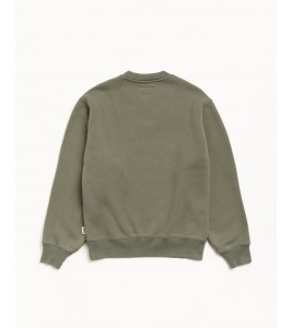 Свитшот Stussy Fleece Crew Green - Фото №2