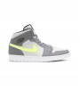 Кроссовки Air Jordan 1 Mid Gunsmoke Volt