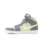 Кроссовки Air Jordan 1 Mid Gunsmoke Volt