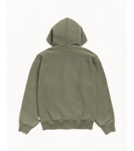 Худи Stussy Fleece Zip Hoodie Green - Фото №2
