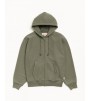 Худи Stussy Fleece Zip Hoodie Green