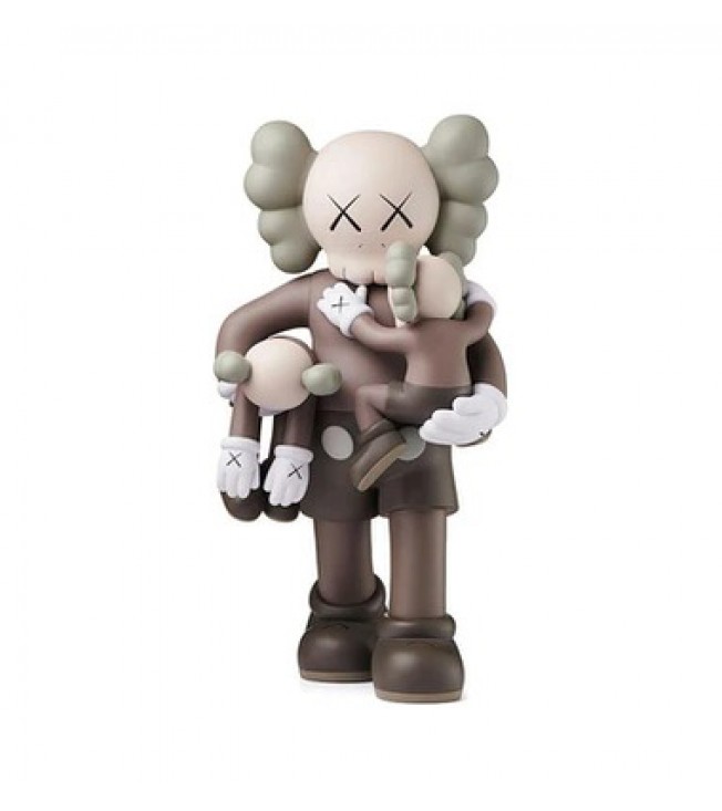 KAWS Clean Slate Vinyl Figure Brown