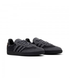 adidas Samba OG Core Black Grey Cordura - Фото №2