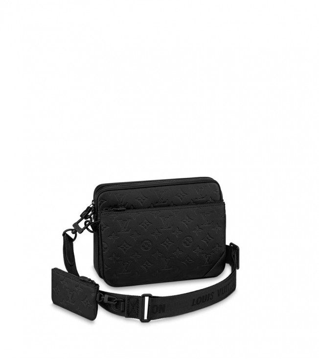 Сумка Louis Vuitton Trio Messenger Monogram Shadow Leather