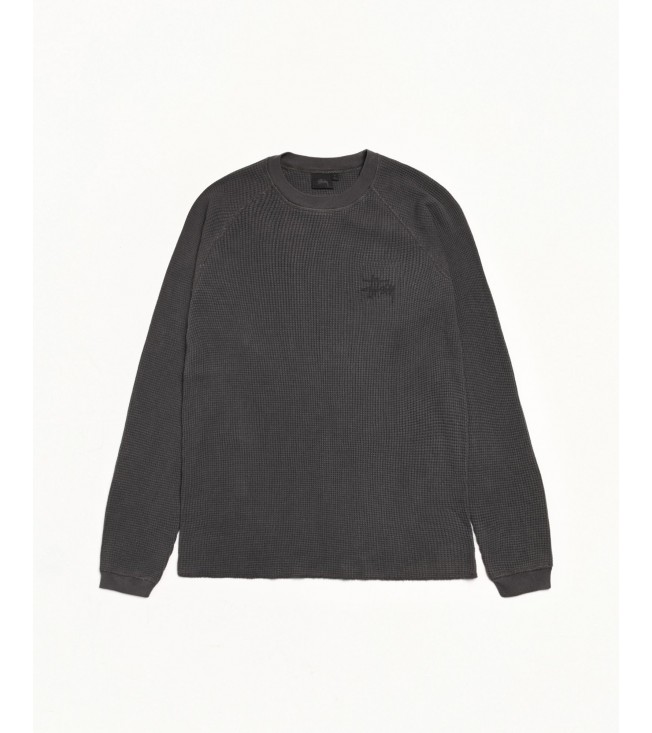 Свитер Stussy Basic Stüssy Thermal Washed Black