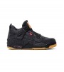 Air Jordan 4 Retro Levi's Black GS (Levi's Tag)