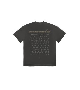 Футболка Travis Scott Cactus Jack For Fragment Create - Фото №2