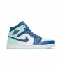 Jordan 1 Mid Mystic Navy Mint Foam