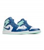 Jordan 1 Mid Mystic Navy Mint Foam