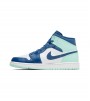 Jordan 1 Mid Mystic Navy Mint Foam