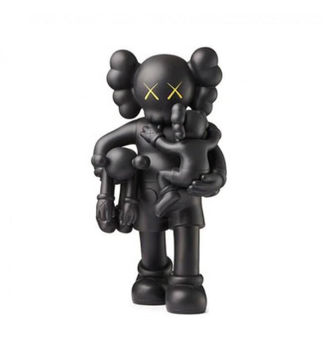 KAWS Clean Slate Vinyl Figure Black