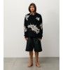 Свитер Stussy Floral Roll Neck Sweater Black