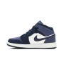 Кроссовки Air Jordan 1 Mid Sanded Purple GS