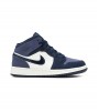 Кроссовки Air Jordan 1 Mid Sanded Purple GS