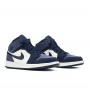 Кроссовки Air Jordan 1 Mid Sanded Purple GS