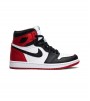 Кроссовки Air Jordan 1 Retro High Satin Black Toe WMNS