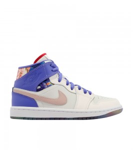 Jordan 1 Mid SE Valentine's Day Flowers WMNS